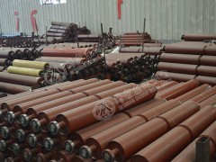 礦用皮帶給煤機(jī)配件320*1350P帶槽驅(qū)動(dòng)滾筒